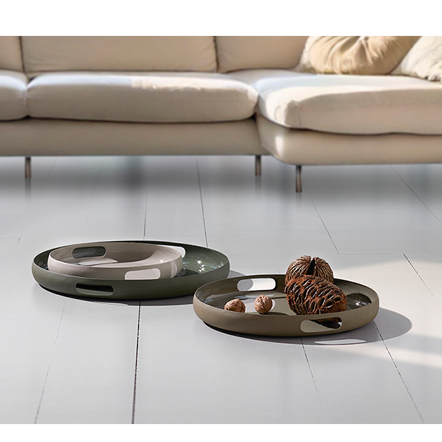 COPENHAGEN tray set 3 pcs  - سینی فیلیپی مدل کپنهاگ ، ست 3 تایی
